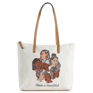Black is Beautiful Canvas Tote Bag